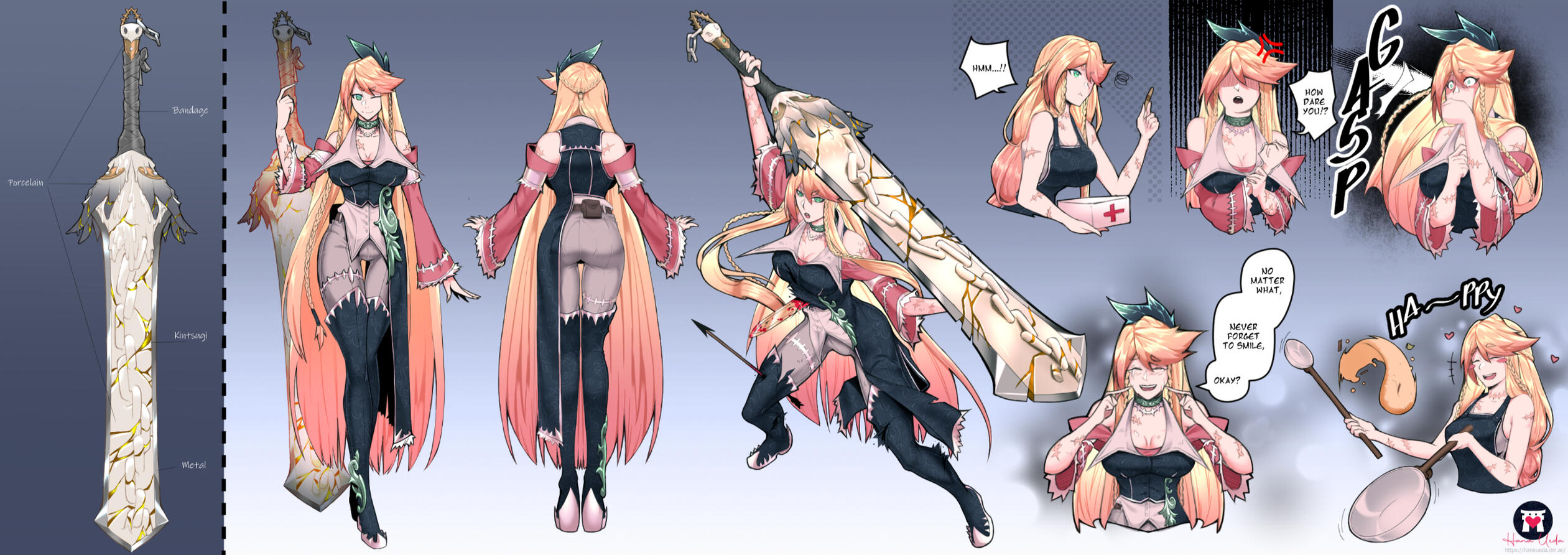 2024 HQ RS, Weapon Design + Expressions